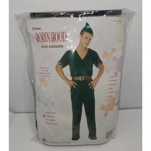 RG Costumes Men's Robin Hood / Elf / Peter Pan One Size Green